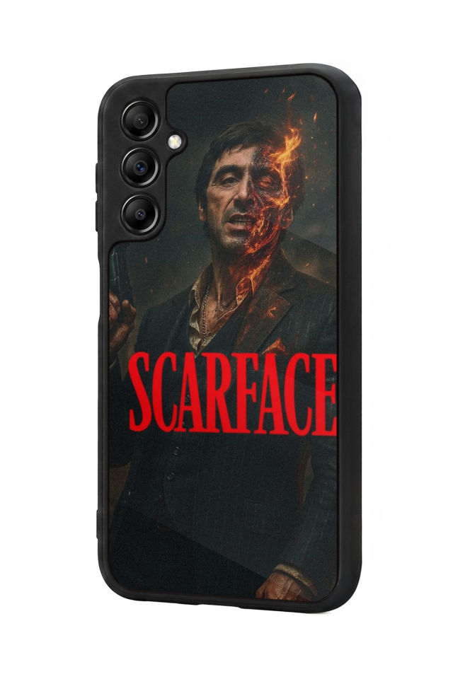 Samsung Galaxy A14 Uyumlu Scarface Tasarımlı Glossy Premium Kılıf