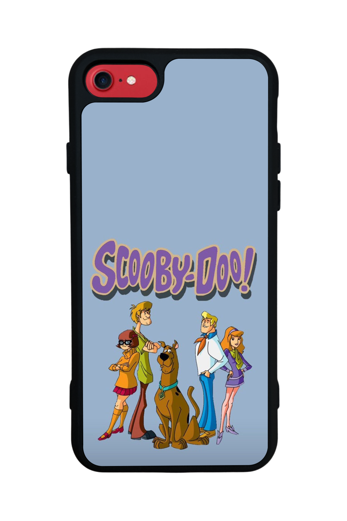 iPhone 8 Uyumlu Scooby Doo Tasarımlı Glossy Premium Kılıf