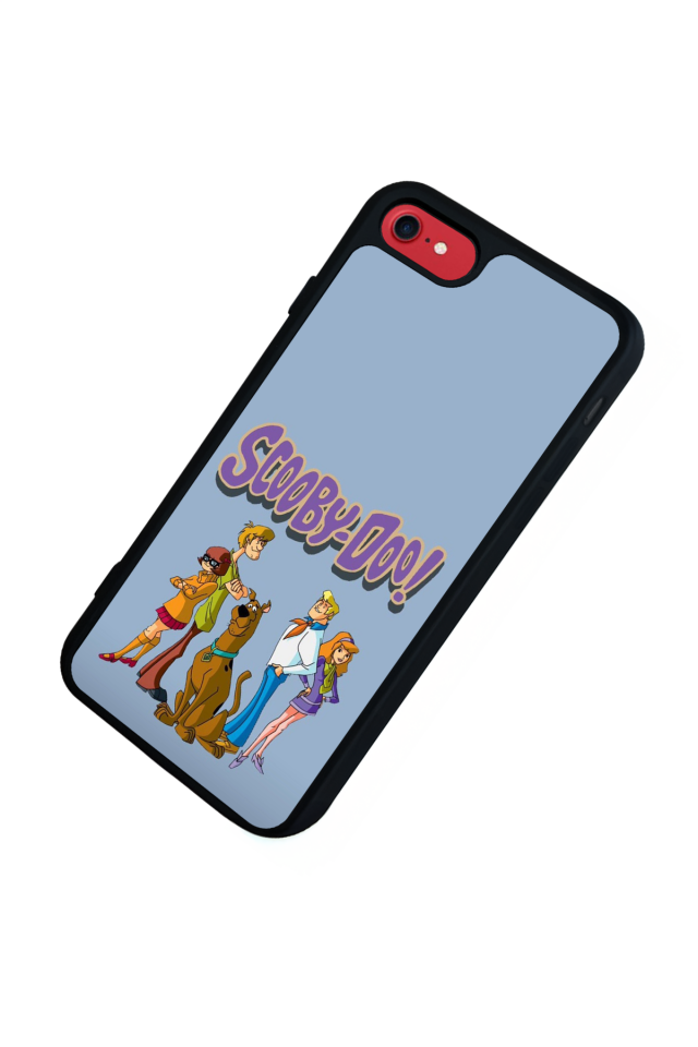 iPhone 8 Uyumlu Scooby Doo Tasarımlı Glossy Premium Kılıf
