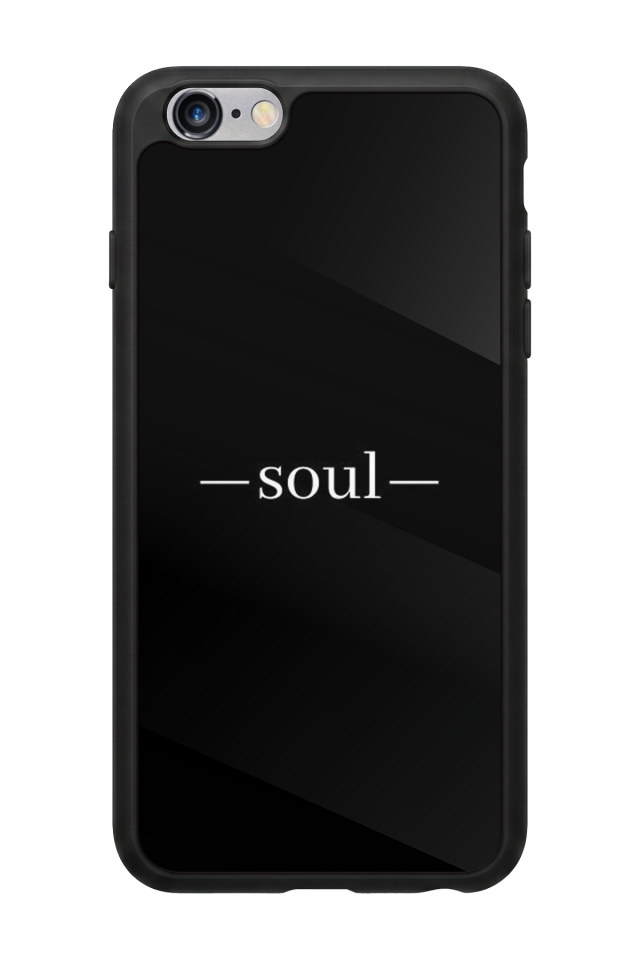 iPhone 6s Plus Uyumlu SOUL Tasarımlı Glossy Premium Kılıf