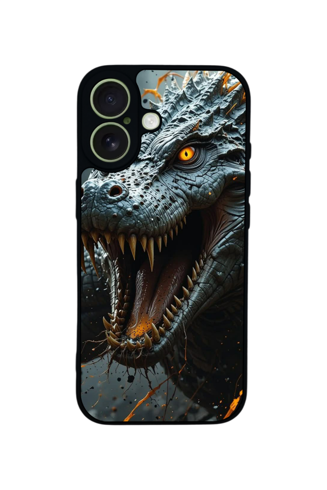 iPhone 17 Uyumlu T-ReiPhone 17 Tasarımlı Glossy Premium Kılıf