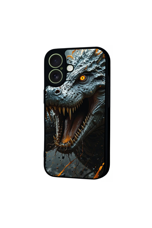 iPhone 17 Uyumlu T-ReiPhone 17 Tasarımlı Glossy Premium Kılıf