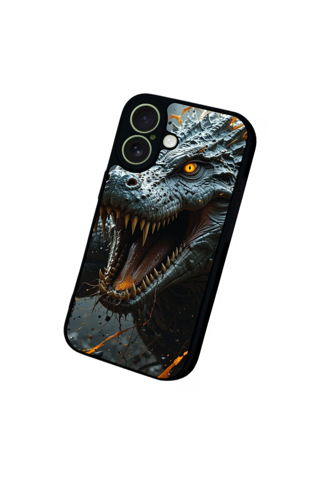 iPhone 17 Uyumlu T-ReiPhone 17 Tasarımlı Glossy Premium Kılıf