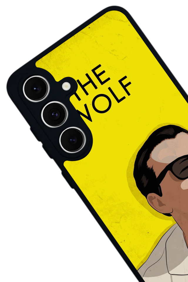 Samsung Galaxy S24 FE Uyumlu TheWolf Tasarımlı Glossy Premium Kılıf