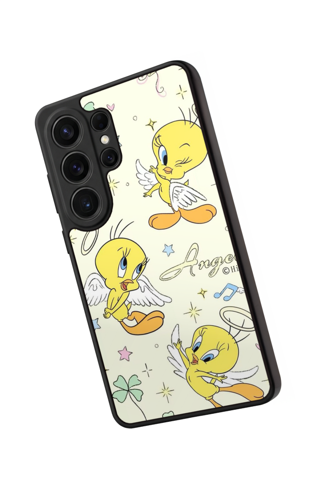 Samsung Galaxy S26 Ultra Uyumlu Tweety Tasarımlı Glossy Premium Kılıf