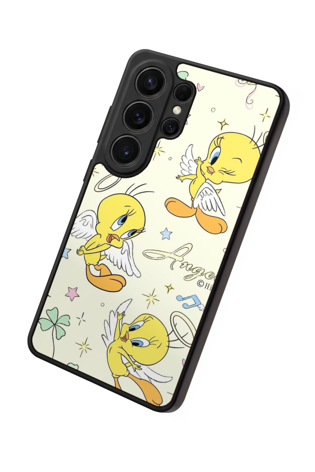 Samsung Galaxy S26 Ultra Uyumlu Tweety Tasarımlı Glossy Premium Kılıf