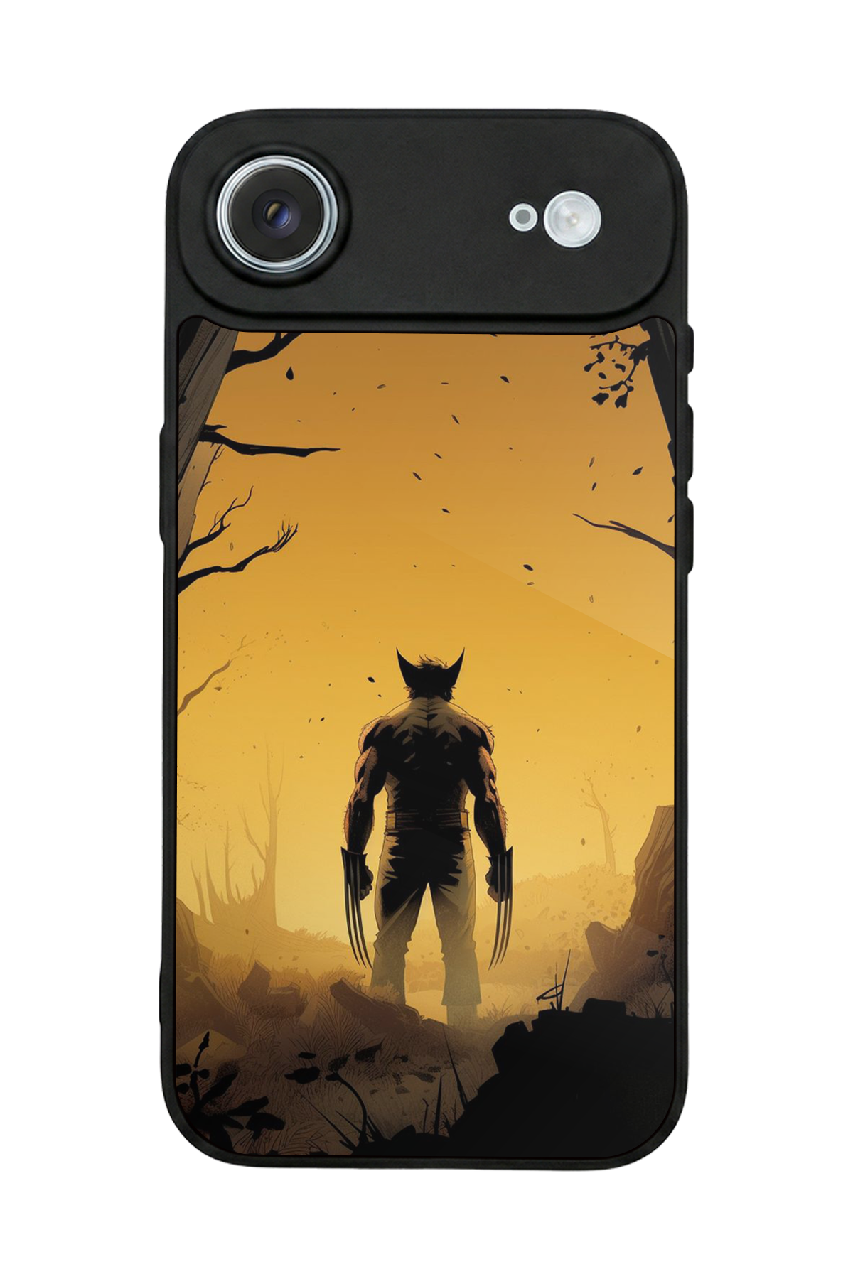 iPhone 17 Air Uyumlu Wolverine Tasarımlı Glossy Premium Kılıf