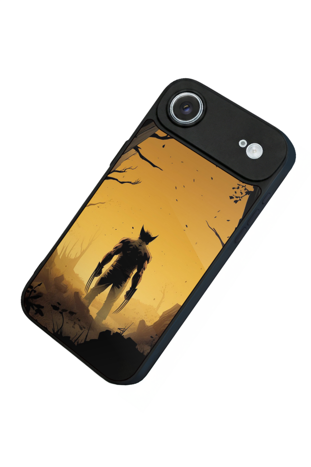 iPhone 17 Air Uyumlu Wolverine Tasarımlı Glossy Premium Kılıf