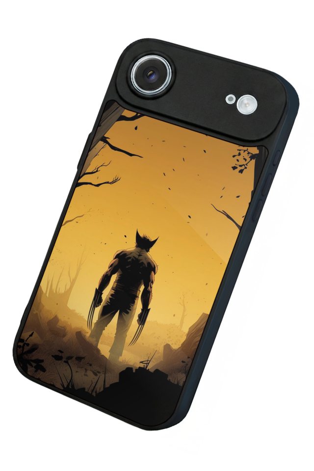 iPhone 17 Air Uyumlu Wolverine Tasarımlı Glossy Premium Kılıf