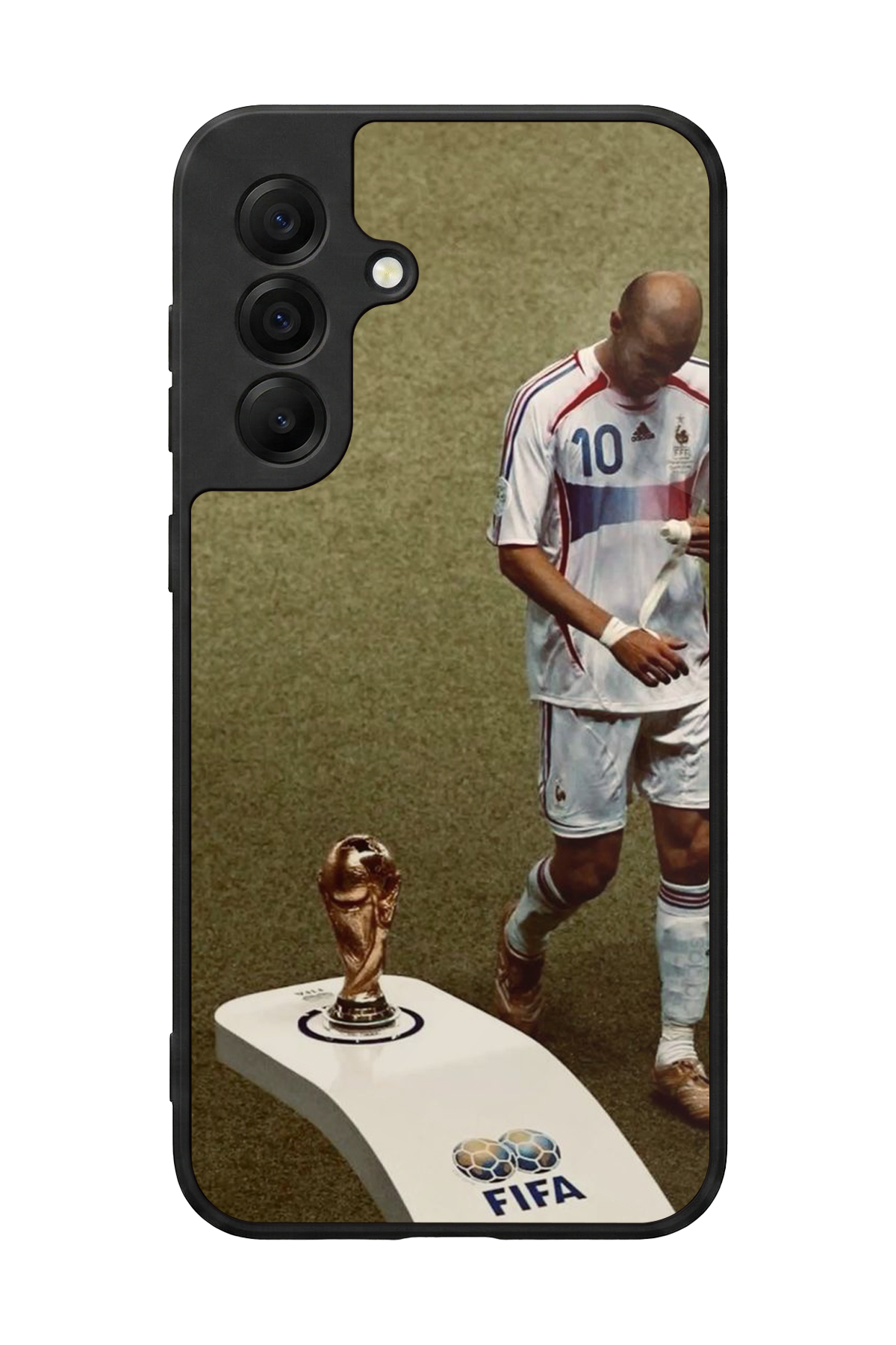 Samsung Galaxy A17 Uyumlu Zidane Tasarımlı Glossy Premium Kılıf
