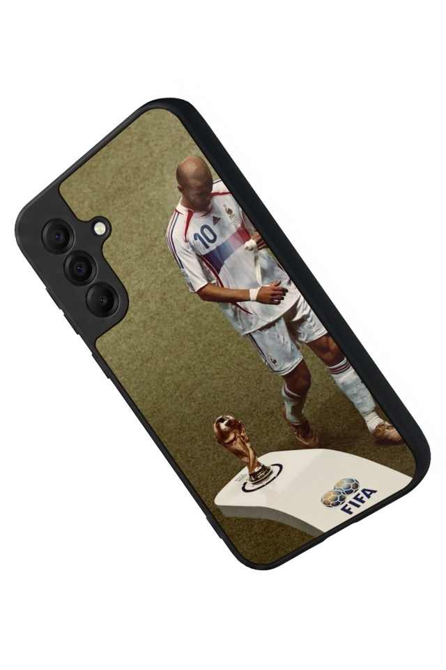 Samsung Galaxy A17 Uyumlu Zidane Tasarımlı Glossy Premium Kılıf