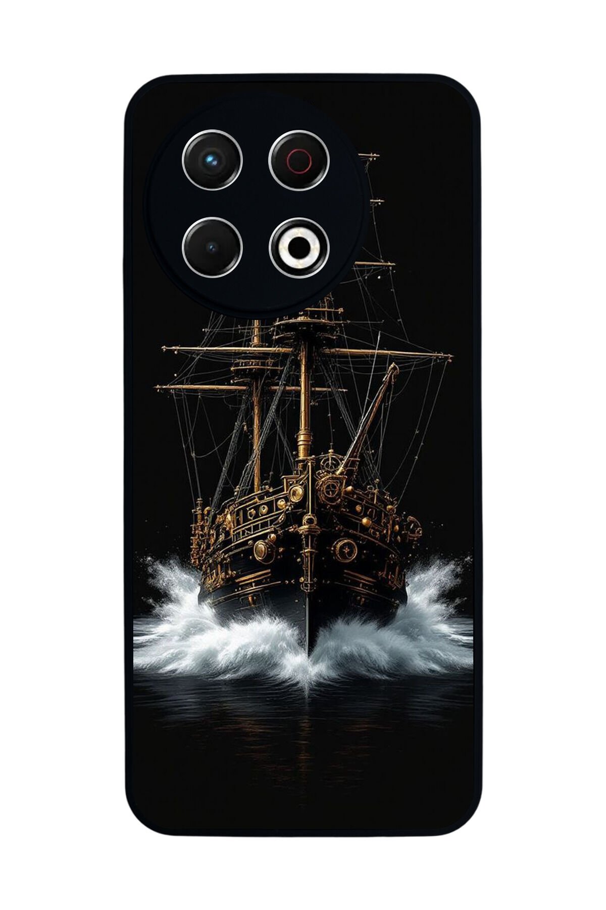 Tecno Spark 30 Pro Uyumlu Korsan Tasarımlı Glossy Premium Kılıf