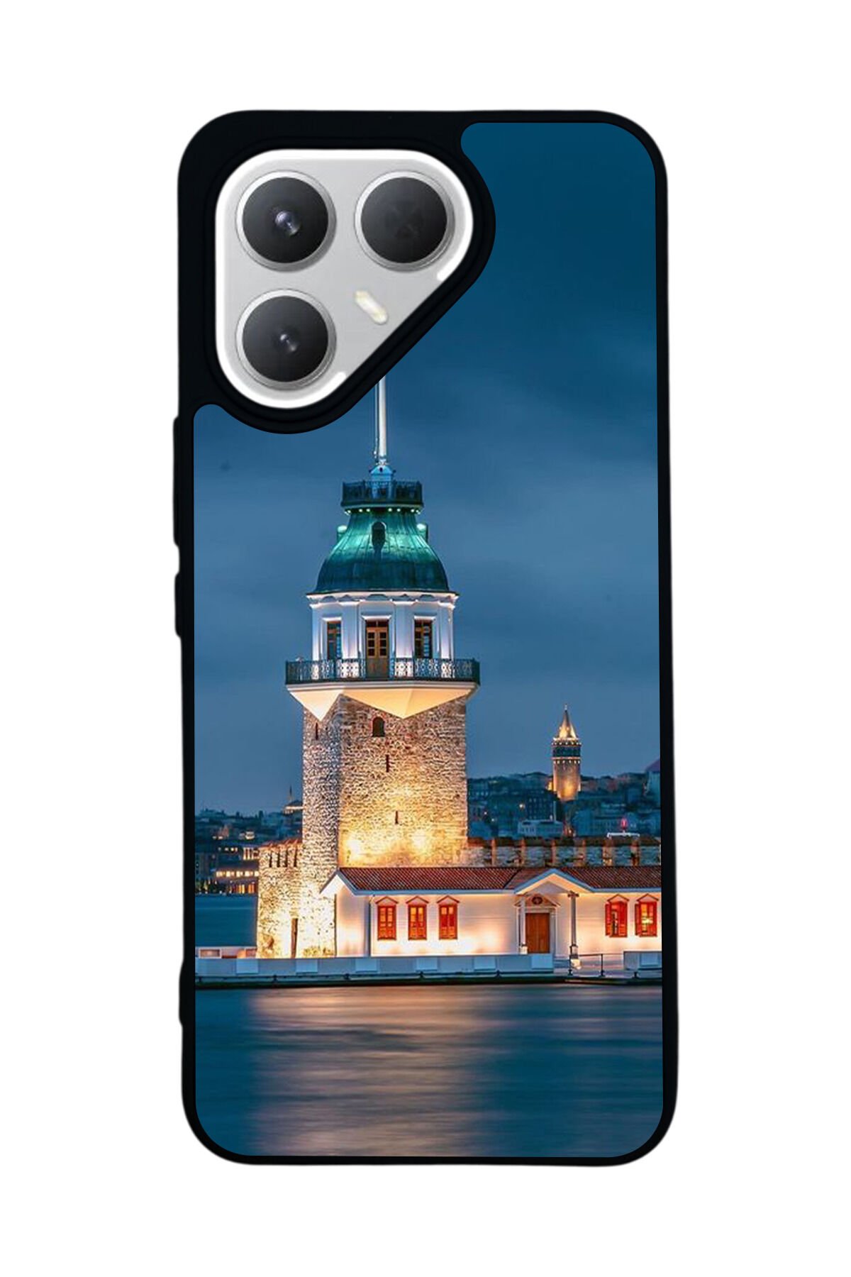 Tecno Pova 7 Pro Mat Uyumlu Siyah Kılıf – Yumuşak Silikon, Koruyucu, Şok Emici Kapak
