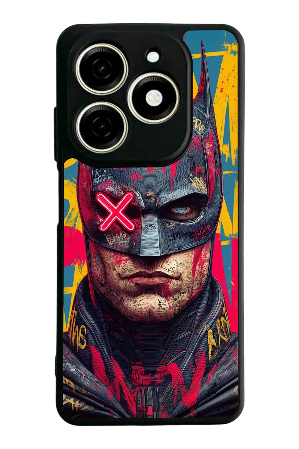 Infınıx Smart 8 Pro Uyumlu Batman Tasarımlı Glossy Premium Kılıf