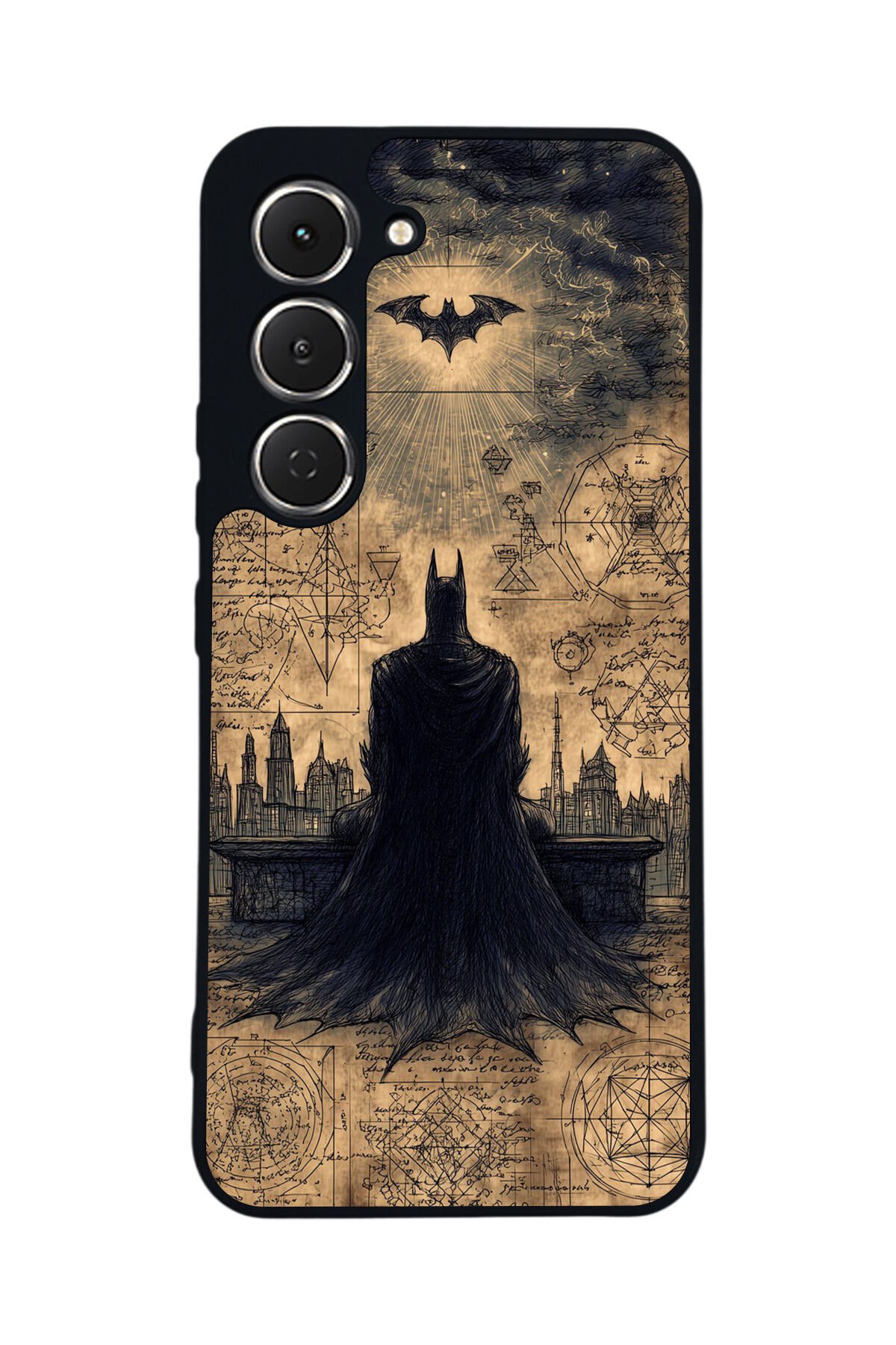 Tecno Spark 40 Pro Uyumlu Batman Tasarımlı Glossy Premium Kılıf