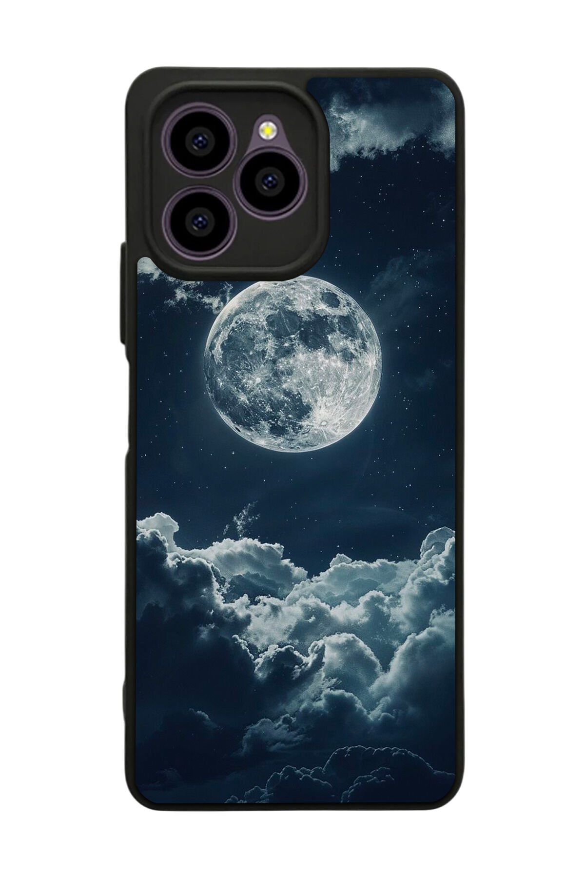 Omix X6 Uyumlu Ay Tasarımlı Glossy Premium Kılıf