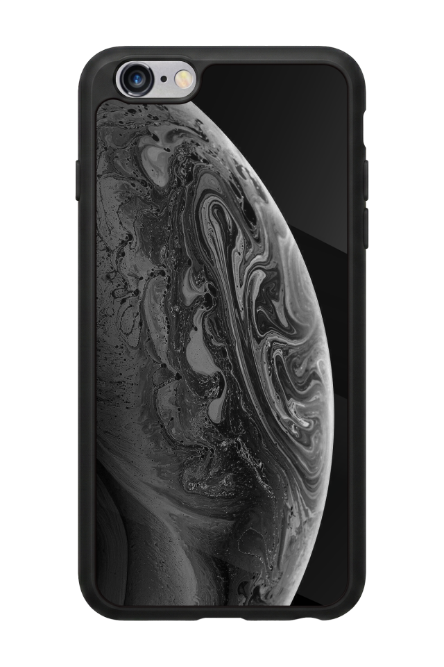iPhone 6 Plus Uyumlu Ay Tasarımlı Glossy Premium Kılıf