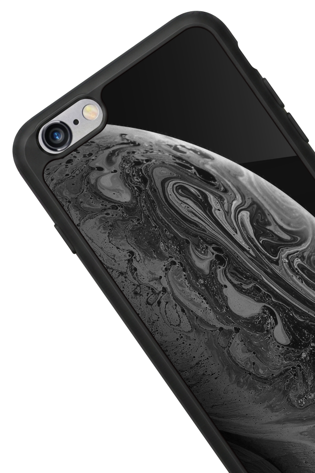 iPhone 6 Plus Uyumlu Ay Tasarımlı Glossy Premium Kılıf