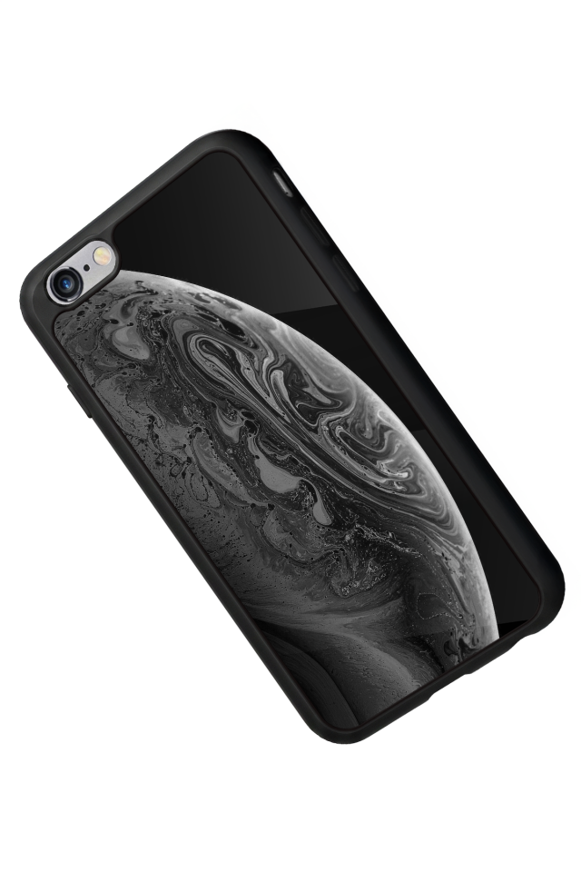 iPhone 6 Plus Uyumlu Ay Tasarımlı Glossy Premium Kılıf