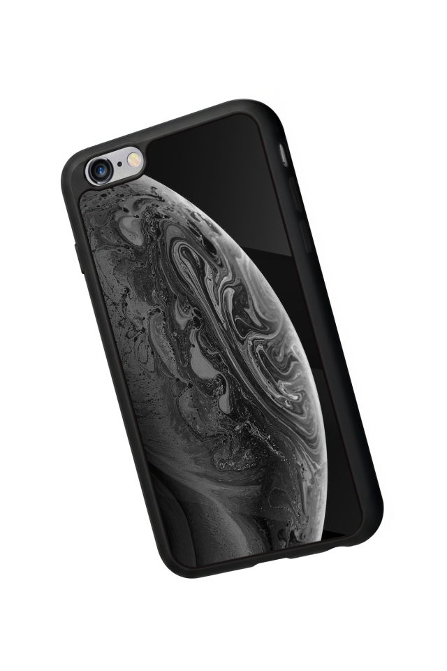 iPhone 6 Plus Uyumlu Ay Tasarımlı Glossy Premium Kılıf