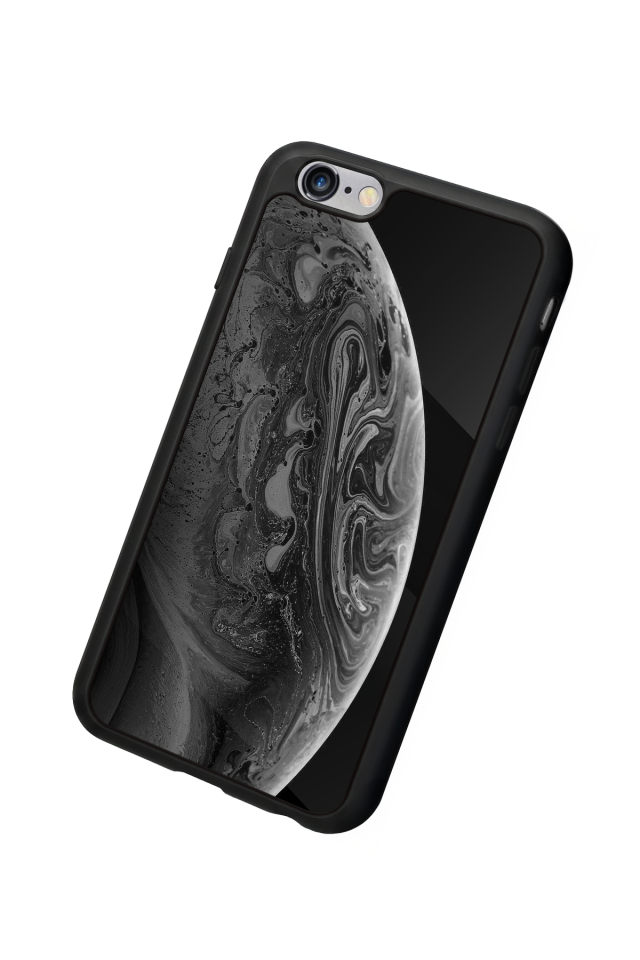 iPhone 6 Plus Uyumlu Ay Tasarımlı Glossy Premium Kılıf
