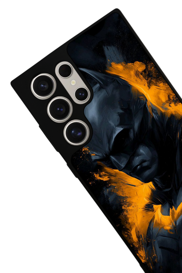 Samsung Galaxy S22 Ultra Uyumlu Batman Tasarımlı Glossy Premium Kılıf