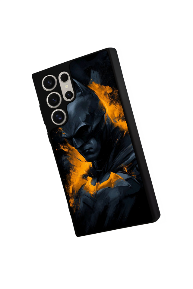 Samsung Galaxy S22 Ultra Uyumlu Batman Tasarımlı Glossy Premium Kılıf