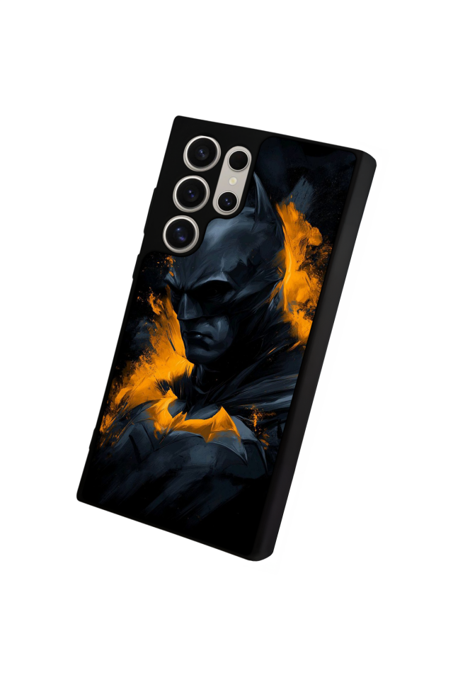 Samsung Galaxy S22 Ultra Uyumlu Batman Tasarımlı Glossy Premium Kılıf