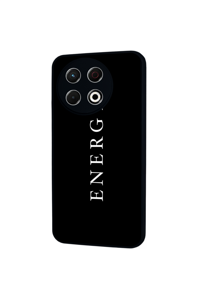 Tecno Spark 30 Pro Uyumlu Energy Tasarımlı Glossy Premium Kılıf