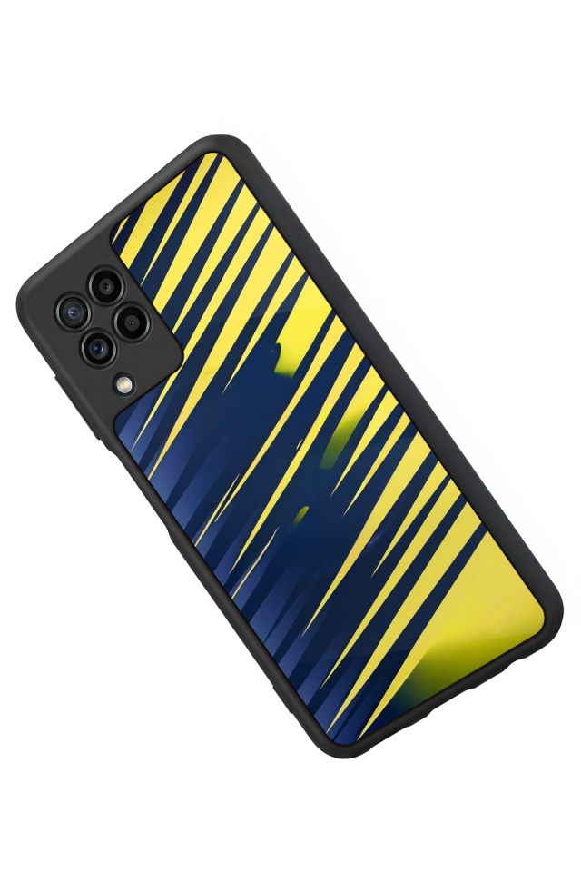 Samsung Galaxy M22 Uyumlu Fenerbahce Tasarımlı Glossy Premium Kılıf