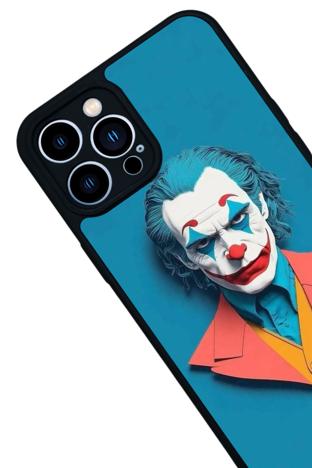 iPhone 13 Pro Max Uyumlu Joker Tasarımlı Glossy Premium Kılıf