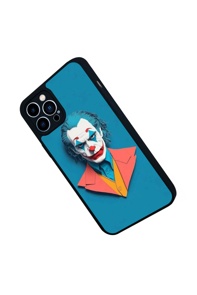 iPhone 13 Pro Max Uyumlu Joker Tasarımlı Glossy Premium Kılıf