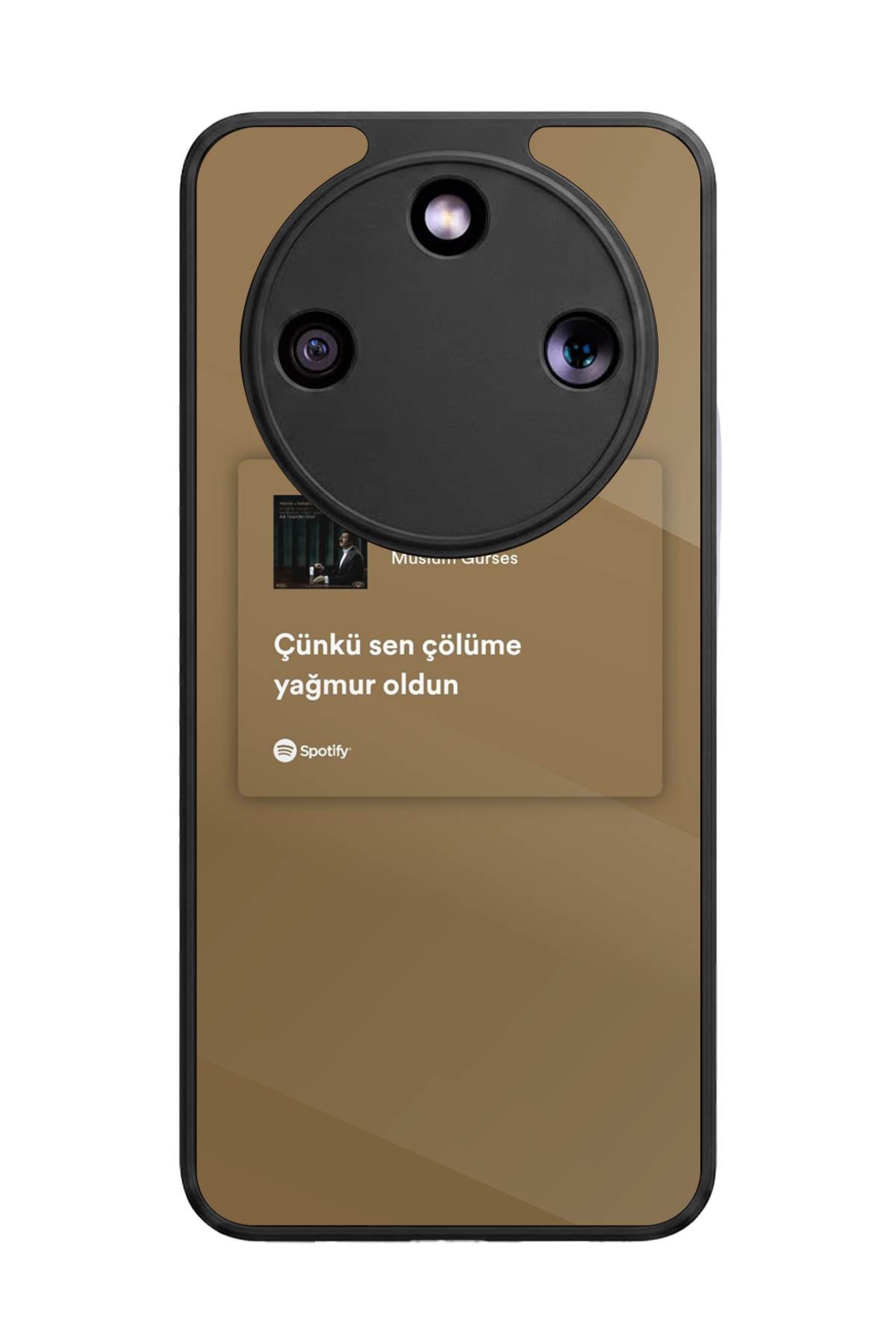 Honor Magic 8 Lite Uyumlu Sarki Sozleri Tasarımlı Glossy Premium Kılıf