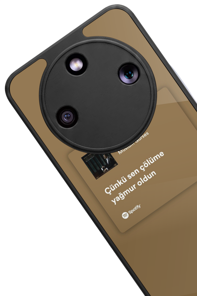 Honor Magic 8 Lite Uyumlu Sarki Sozleri Tasarımlı Glossy Premium Kılıf