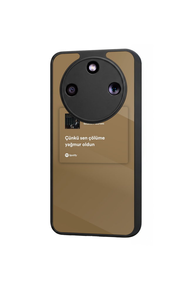 Honor Magic 8 Lite Uyumlu Sarki Sozleri Tasarımlı Glossy Premium Kılıf