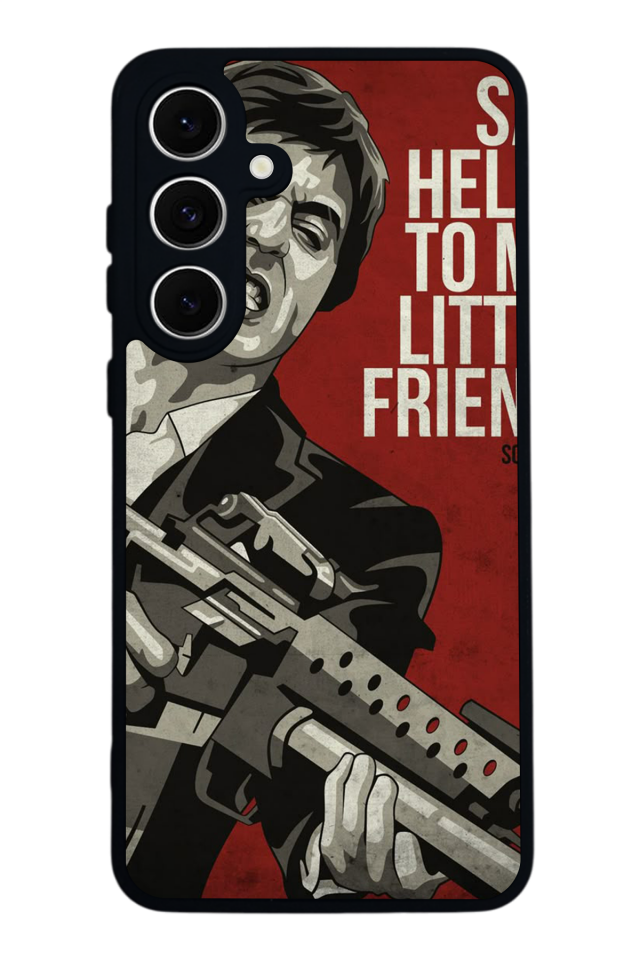 Samsung Galaxy S24 FE Uyumlu TheWolf Tasarımlı Glossy Premium Kılıf