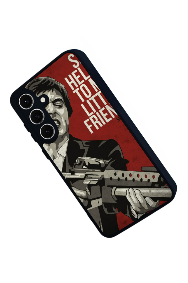 Samsung Galaxy S24 FE Uyumlu TheWolf Tasarımlı Glossy Premium Kılıf