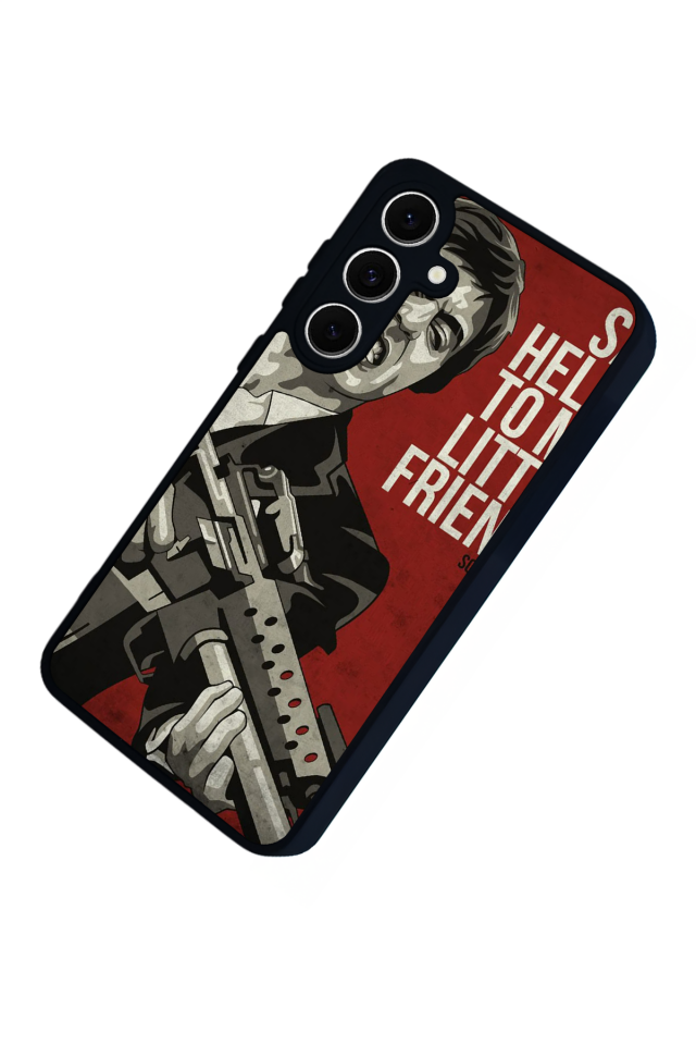 Samsung Galaxy S24 FE Uyumlu TheWolf Tasarımlı Glossy Premium Kılıf