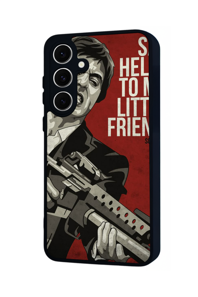 Samsung Galaxy S24 FE Uyumlu TheWolf Tasarımlı Glossy Premium Kılıf