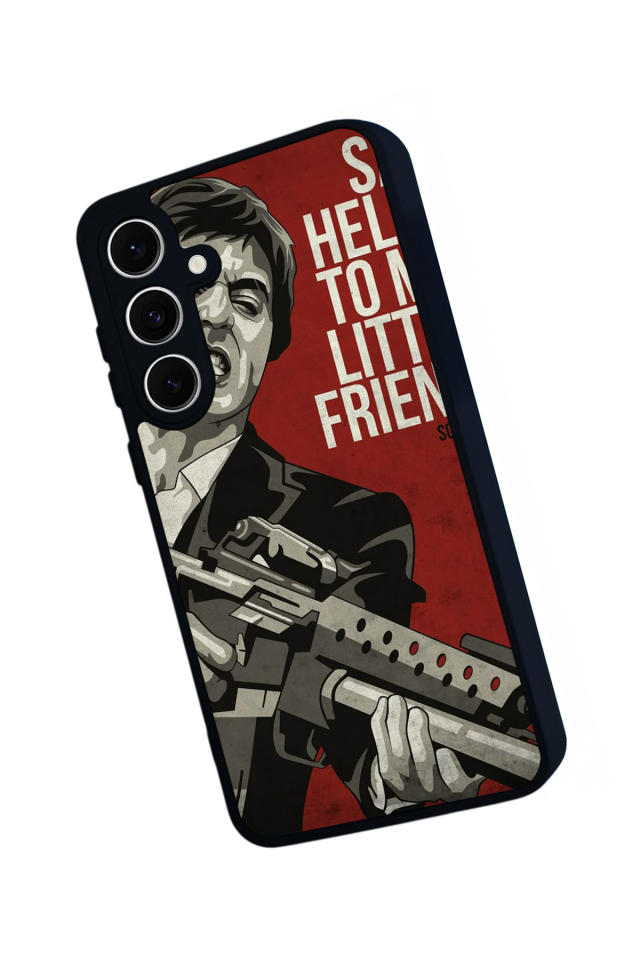 Samsung Galaxy S24 FE Uyumlu TheWolf Tasarımlı Glossy Premium Kılıf