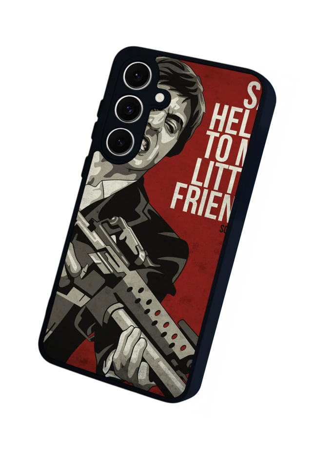 Samsung Galaxy S24 FE Uyumlu TheWolf Tasarımlı Glossy Premium Kılıf