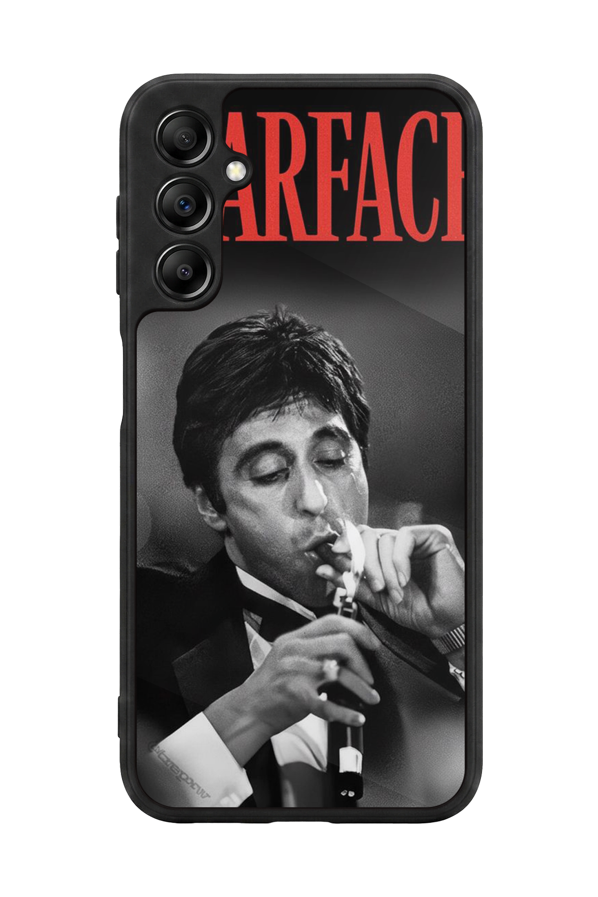 Samsung Galaxy A14 Uyumlu Scarface Tasarımlı Glossy Premium Kılıf