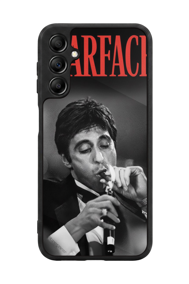 Samsung Galaxy A14 Uyumlu Scarface Tasarımlı Glossy Premium Kılıf