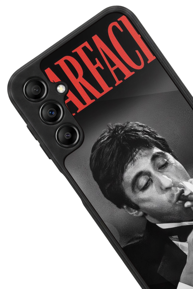 Samsung Galaxy A14 Uyumlu Scarface Tasarımlı Glossy Premium Kılıf
