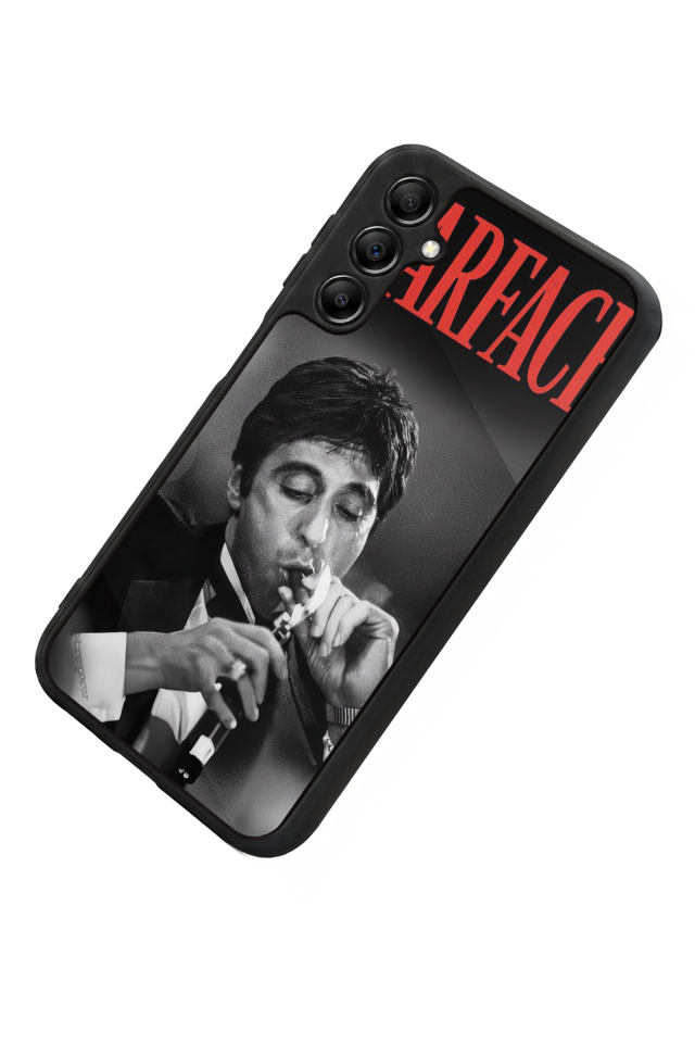 Samsung Galaxy A14 Uyumlu Scarface Tasarımlı Glossy Premium Kılıf