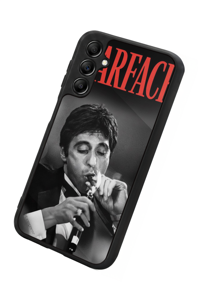 Samsung Galaxy A14 Uyumlu Scarface Tasarımlı Glossy Premium Kılıf