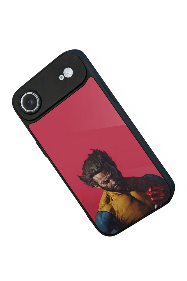 iPhone 17 Air Uyumlu Wolverine Tasarımlı Glossy Premium Kılıf
