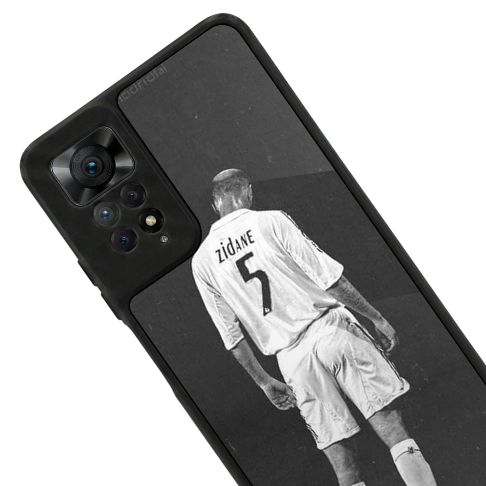 Xiaomi Redmi Note 11 Pro Uyumlu Zidane Tasarımlı Glossy Premium Kılıf