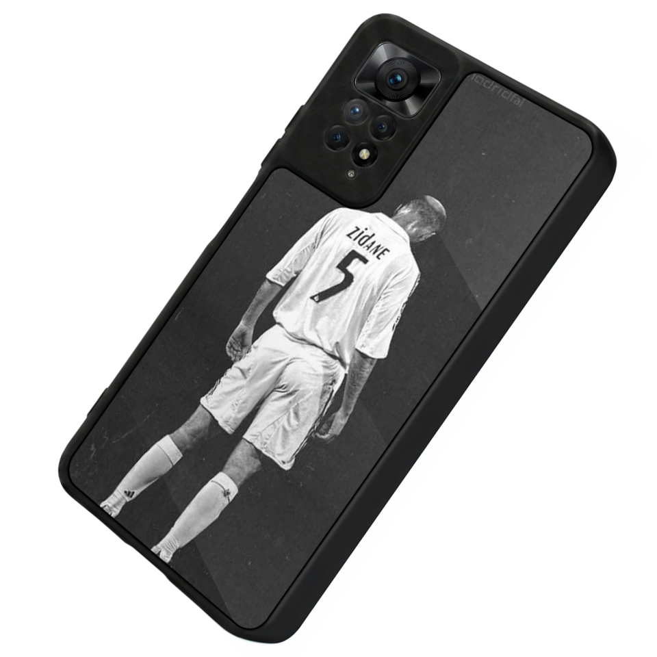 Xiaomi Redmi Note 11 Pro Uyumlu Zidane Tasarımlı Glossy Premium Kılıf