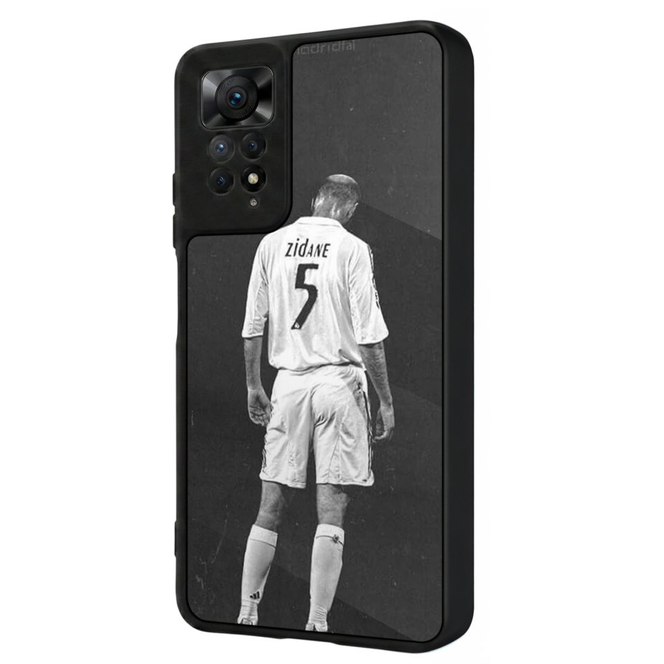 Xiaomi Redmi Note 11 Pro Uyumlu Zidane Tasarımlı Glossy Premium Kılıf